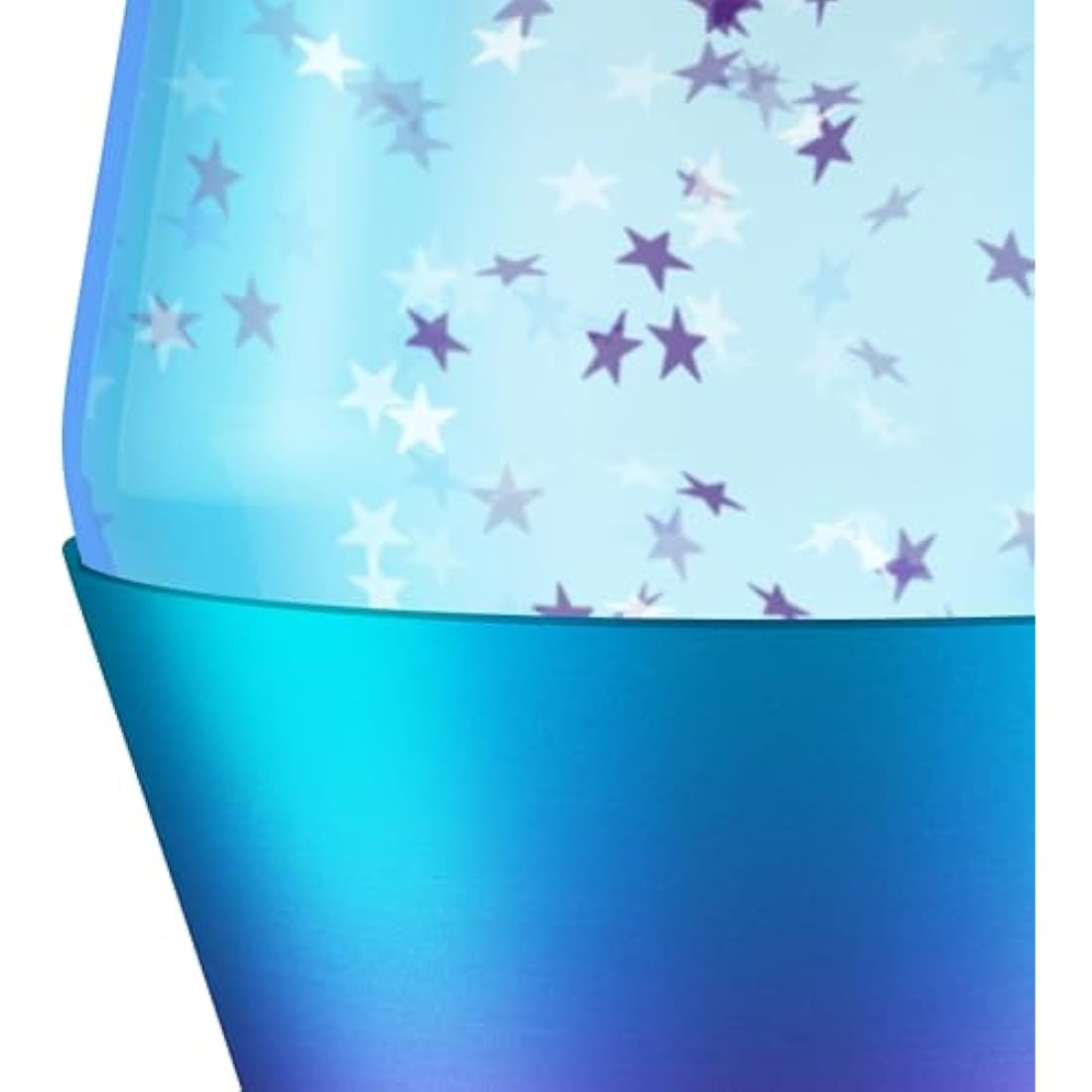 Lava Lamp 2456, Chrome Star Glitter, Clear Liquid, Decorative Base and Cap, Original 14.5 inch LAVA® Motion Lamp to Illuminate Your Mood, Green