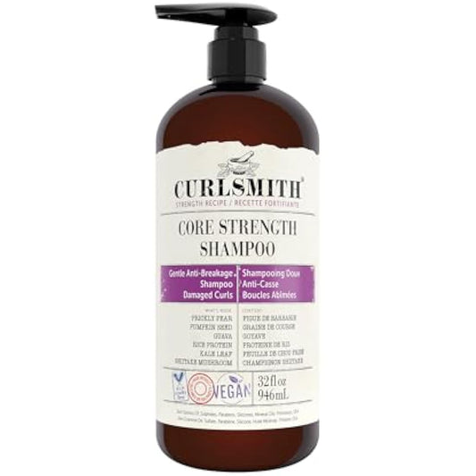 Curlsmith – Core Strength Shampoo, Gentle Protein-Rich for Frequent Use (947ml)