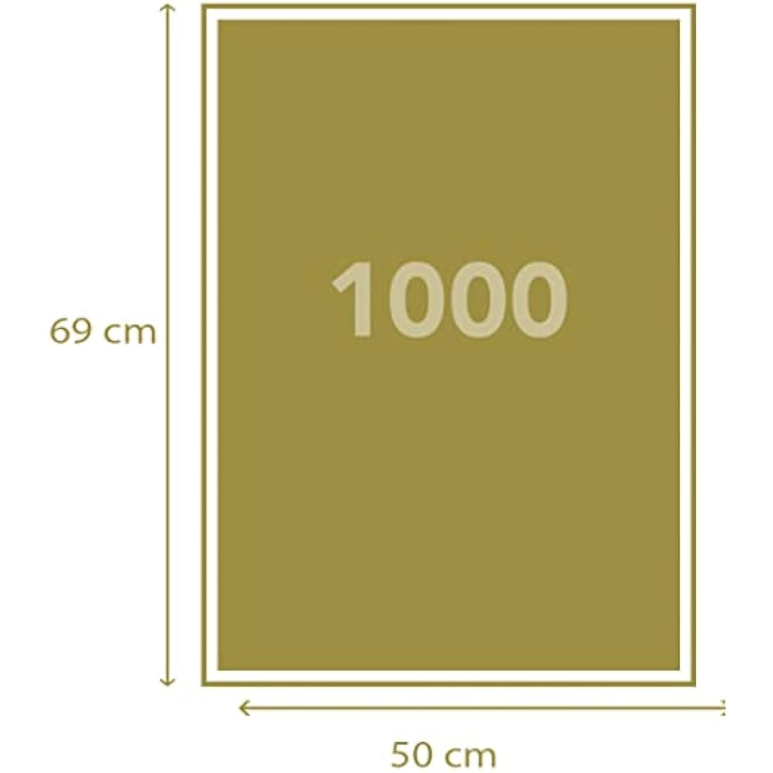 Clementoni - Running horses - 1000 Piece Puzzle