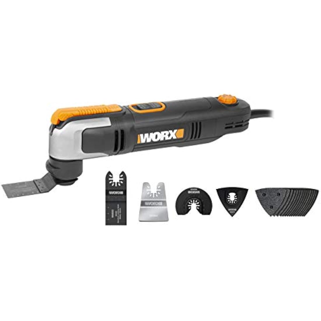 WORX WX686.1 250W Sonicrafter Oscillating Multi-Tool with 19-Piece Accessory Kit