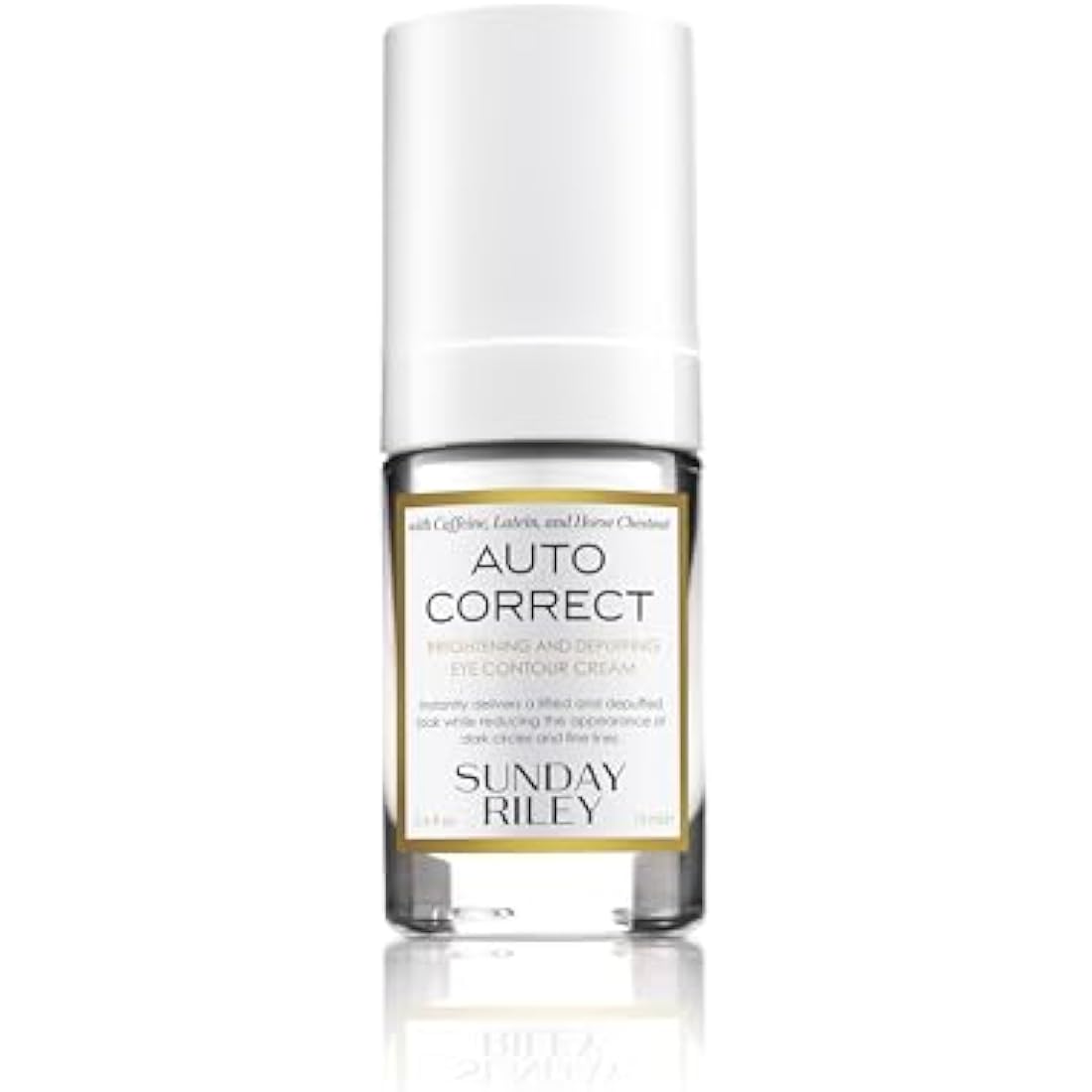 Sunday Riley Auto Correct Brightening and Depuffing Eye Contour Cream, 0.5 fl. oz.