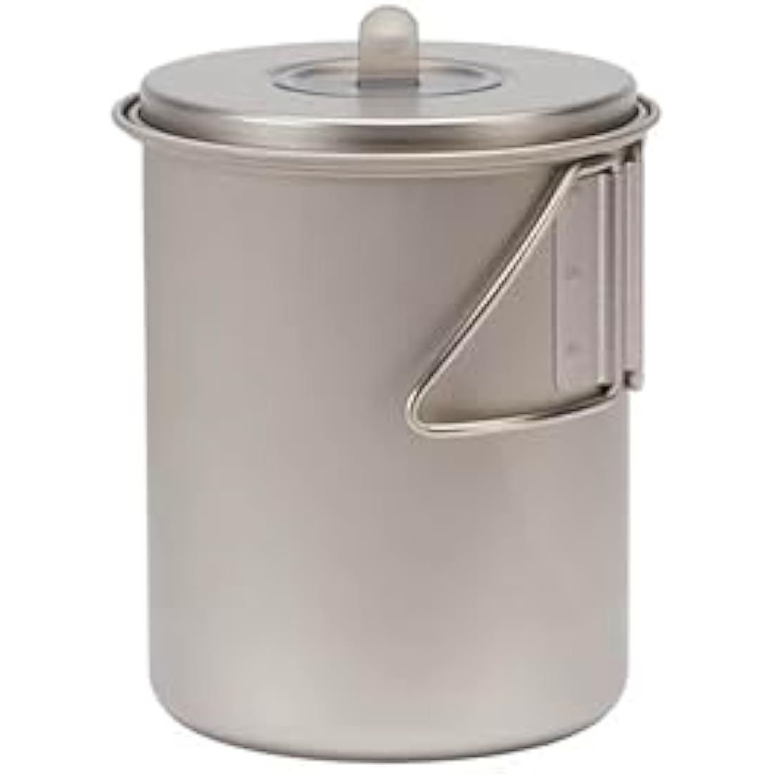 Snow Peak Titanium Mini Solo Combo Cookset, Japanese Titanium, Ultralight and Compact for Camping and Backpacking,Silver,Pot: 10.8 x 13cm, Cup: 10.9 x 7.1cm | Stowed: 11 x 13cm