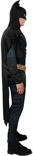Rubie's Official DC Comics Dark Knight Rises Batman Adult Costume, Deluxe Muscle Chest Style Halloween