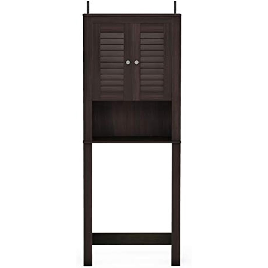 FURINNO Wall Mounted Cabinets, Wood, Espresso, one size