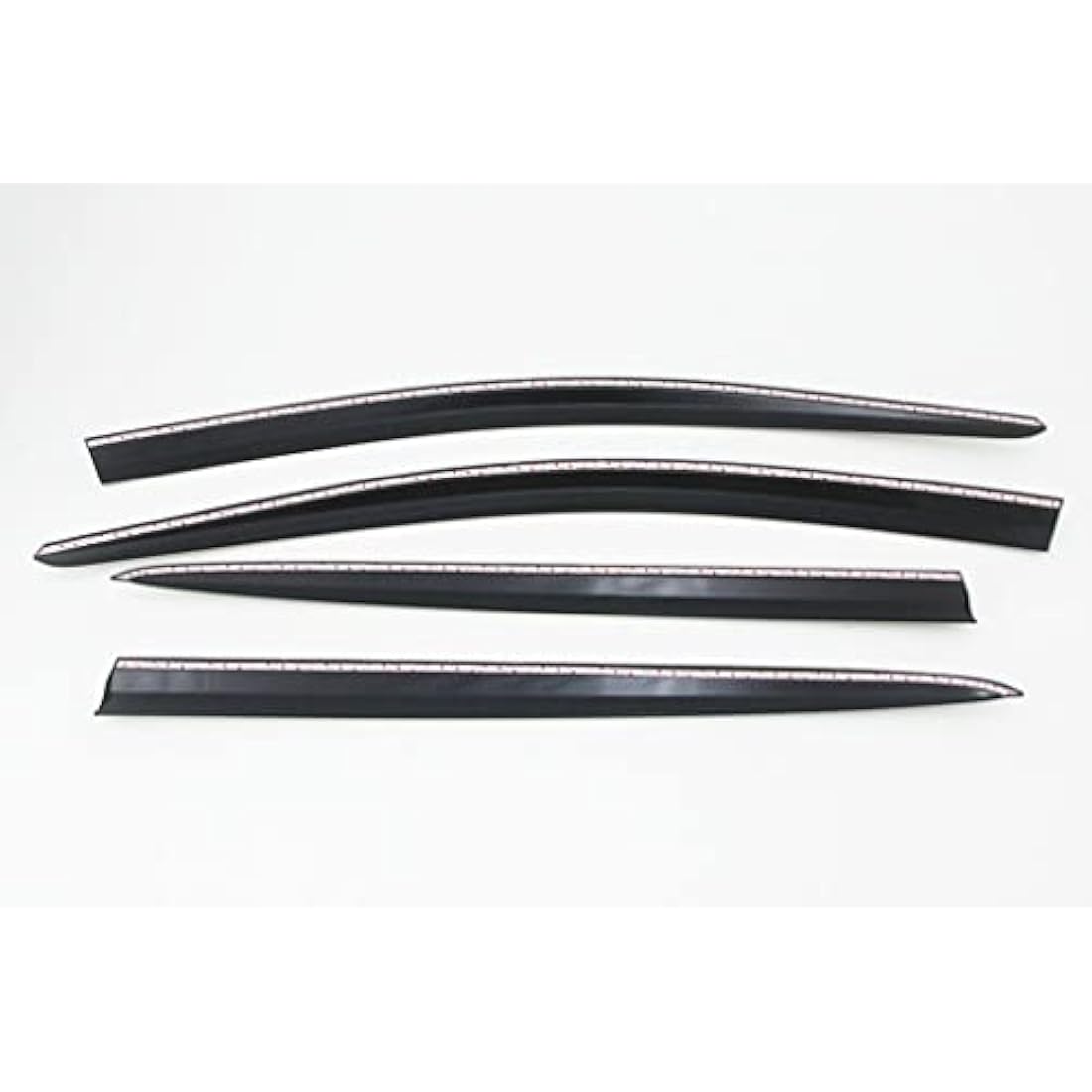 AUTO CLOVER Wind Deflectors Set for Volkswagen Golf MK7 / MK8 Hatchback 5 Door (4 pieces)