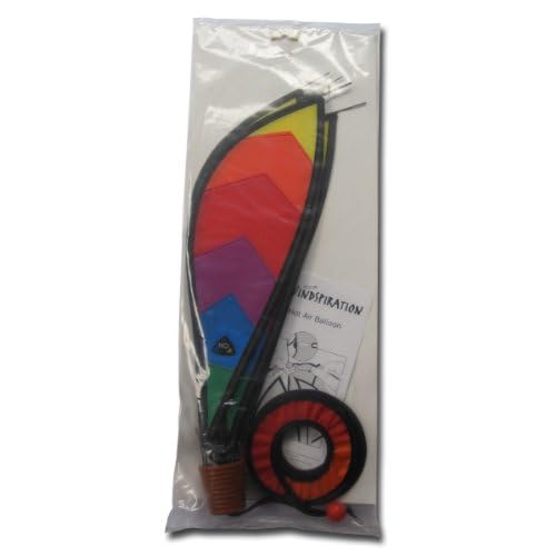 Windspiration Hot Air Balloon Twist Garden Wind Spinner, Sunrise