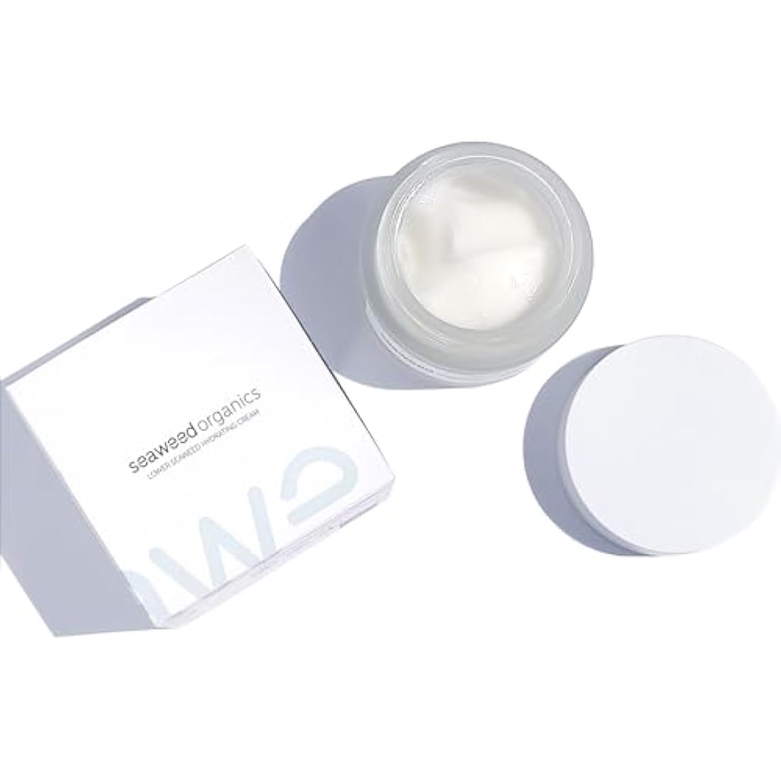 SEAWEED ORGANICS - Lower Seaweed Hydrating Cream, Organic Scottish Kelp, Toothed wrack, Sea spaghetti extract, Day cream, For sensitive Skin, Made in the UK, 50g, DIANA DRUMMOND