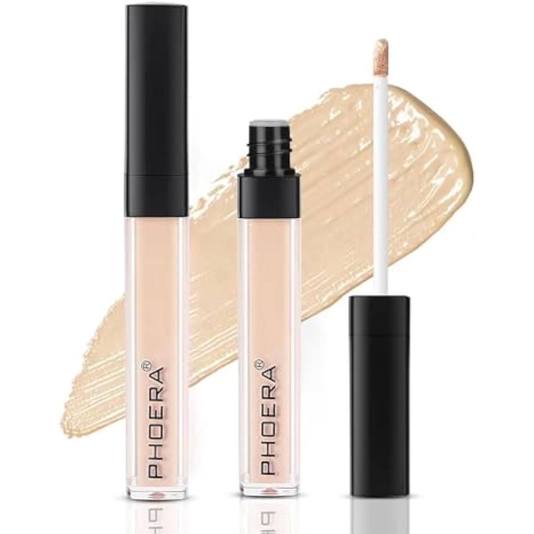 Concealer Long-lasting,Concealer Full Coverage,Eye Concealer Easy to Blend,Vegan&Cruelty-Free (101#LIGHT)