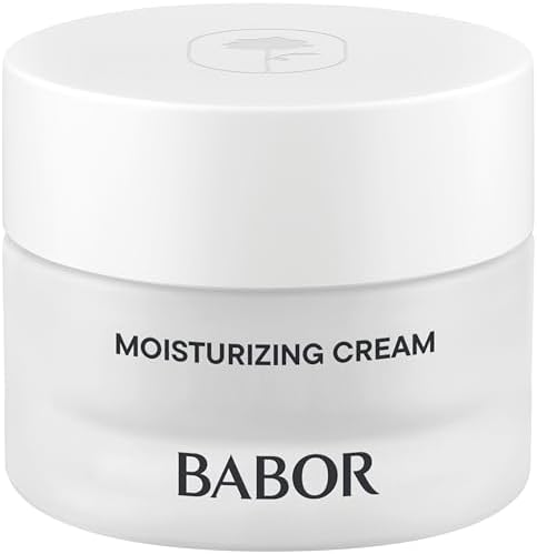 BABOR SKINOVAGE Moisturizing Cream, Face cream for dry Skin, Intensive Moisturizing Care with Hyaluronic Acid, Vegan Formula, 50 ml