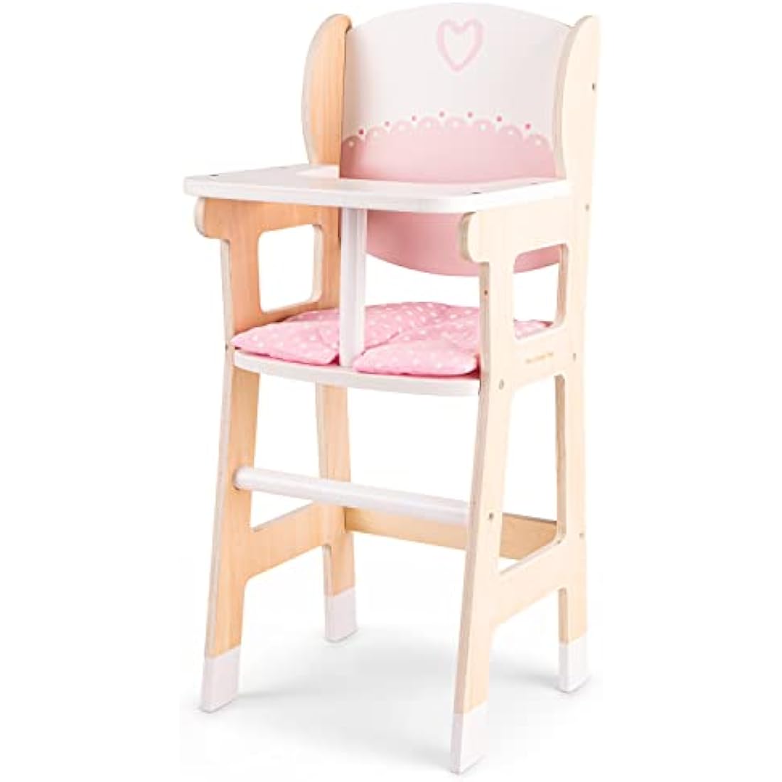 New Classic Toys 10775 Wooden Doll Chair with Pillow, Medium
