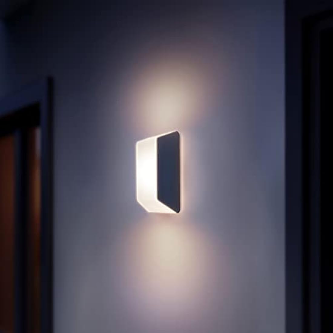 Steinel L 30 Anthracite Outdoor Wall Light, Patio Light without sensor, E27 Socket, Modern Wall Lamp, Impact Resistant