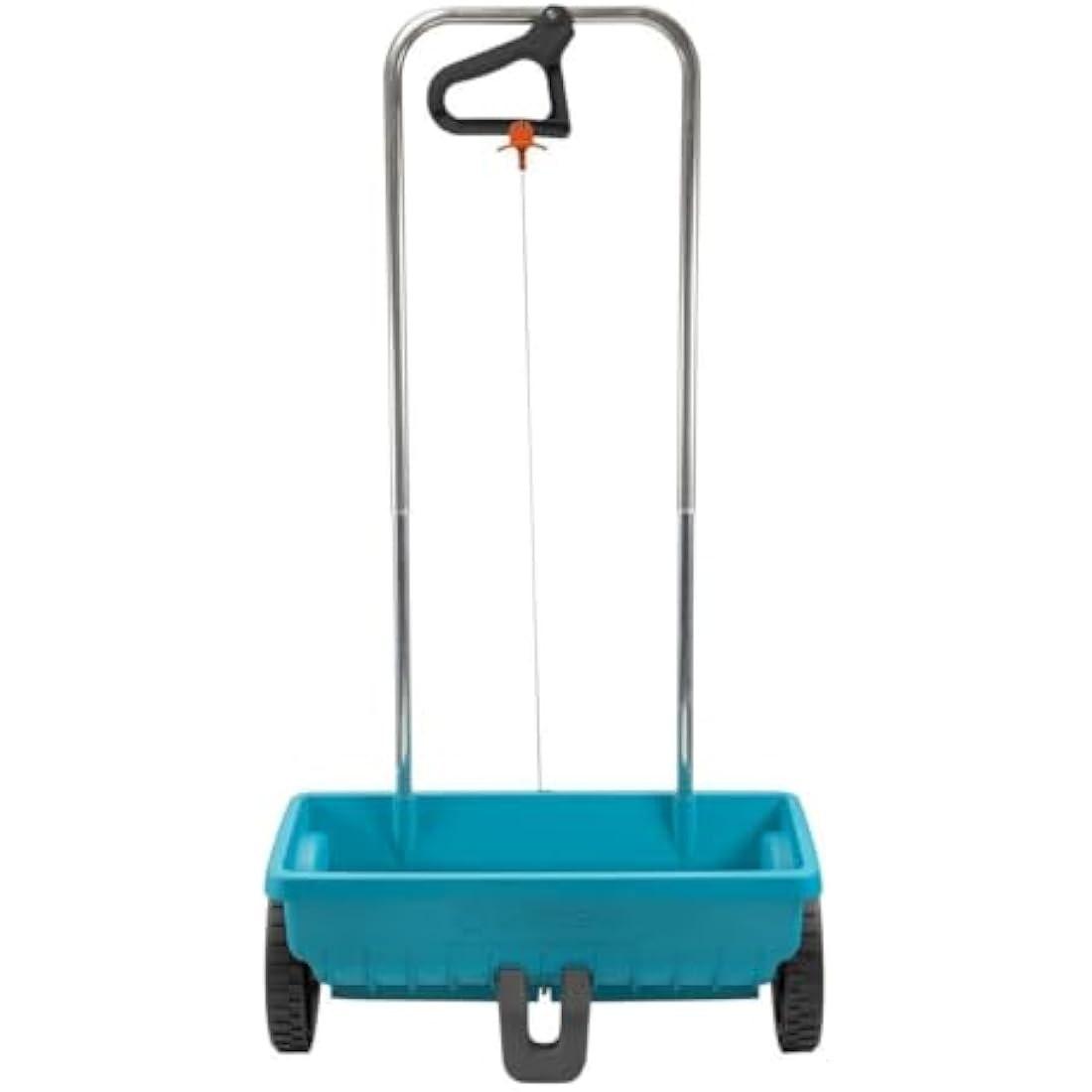 Gardena Spreader L: Universal Spreader for Delivering Fertiliser, Seeds and Salt, 45 cm Spreading Width, for About 400 m sq of Lawn Area, 12.5 Litre Capacity, with a Locking Slide (432-20)