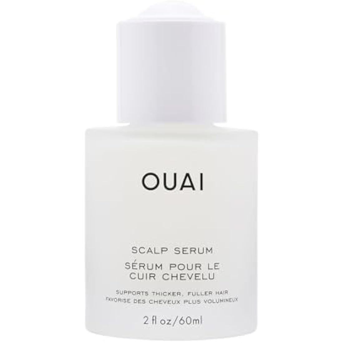 OUAI Scalp Serum - Hair Serum with Red Clover Extract, Siberian Ginseng and Peptides for Thicker and Fuller-Looking Hair - Paraben, Phthalate and Sulfate Free Scalp Care - 60ml