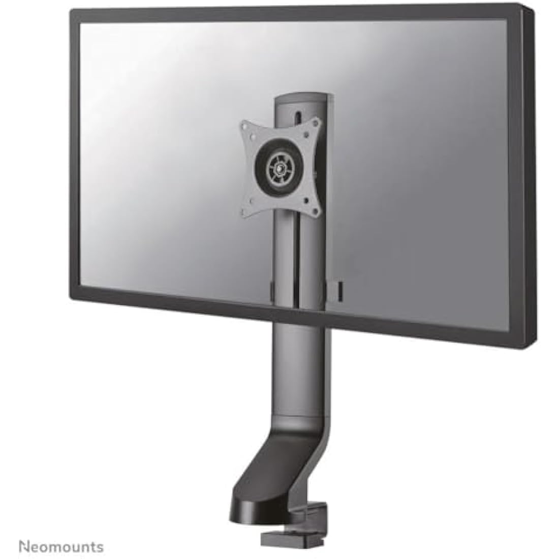 Newstar FPMA-D860BLACK Stylish Tilt/Turn/Rotate Desk Stand for 10-32" Monitor Screen, Height Adjustable - Black