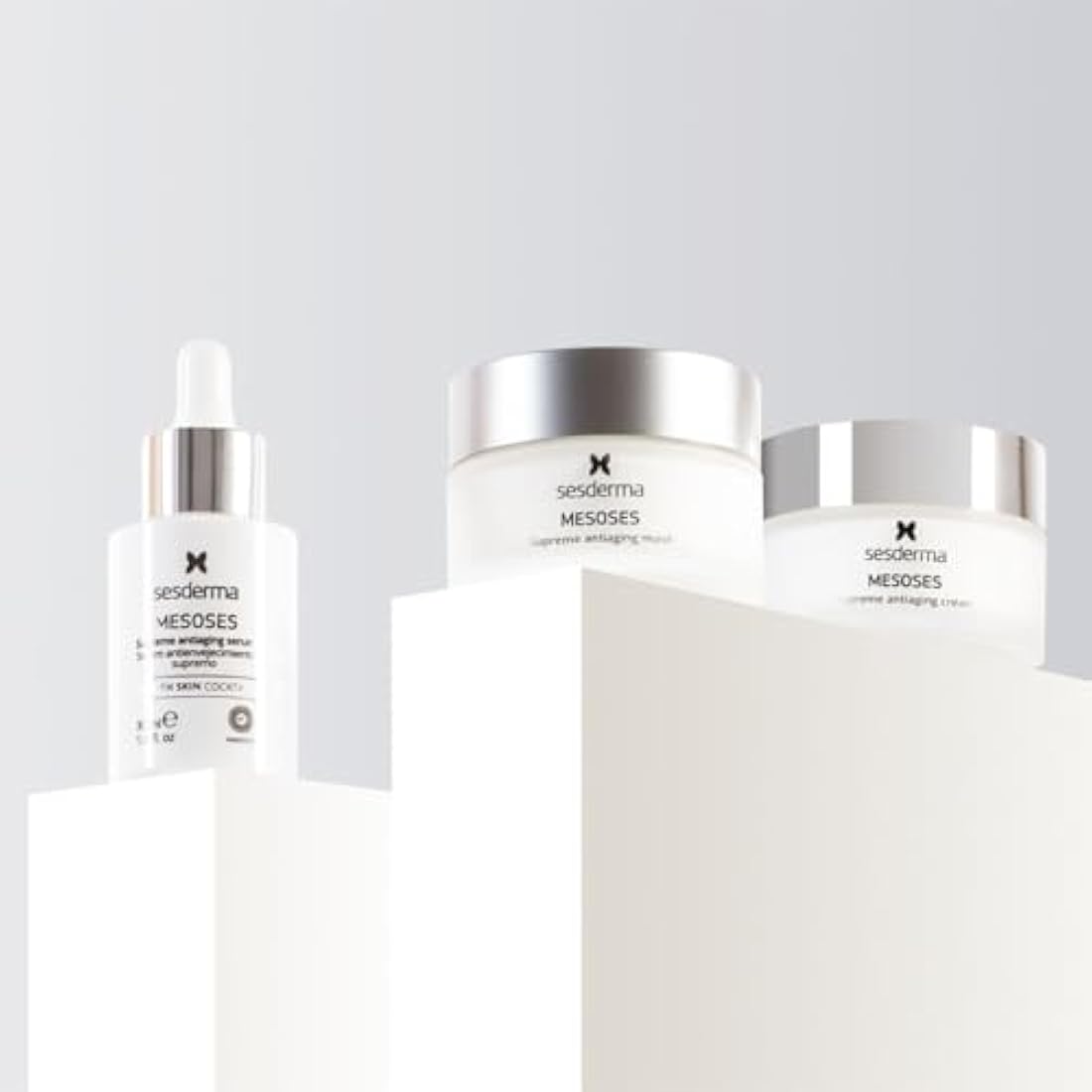 Sesderma | Mesoses Liposomal Serum | Intensive Anti-Ageing Serum | Liposomal Serum for Face | Improves Appearance of Skin | Hydrating | Vitamins | Aminoacids | Delaying Signs of Ageing | 30 ml