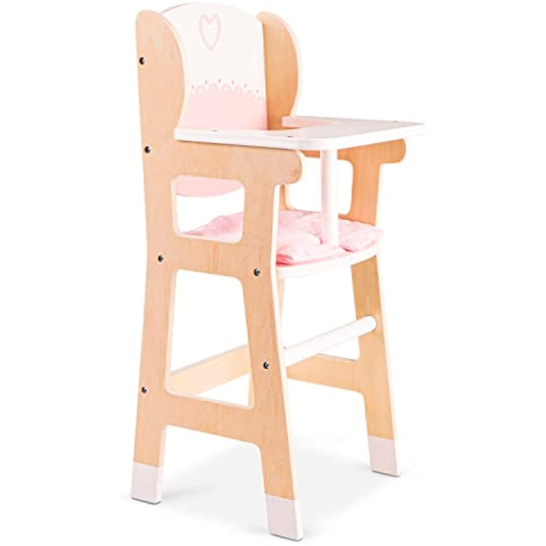 New Classic Toys 10775 Wooden Doll Chair with Pillow, Medium