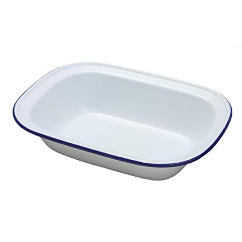 Falcon 22cm Oblong Pie Dish White - 44022