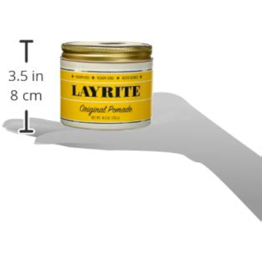 Layrite Original Pomade 297g | Medium Hold | Water Soluble | Medium Shine