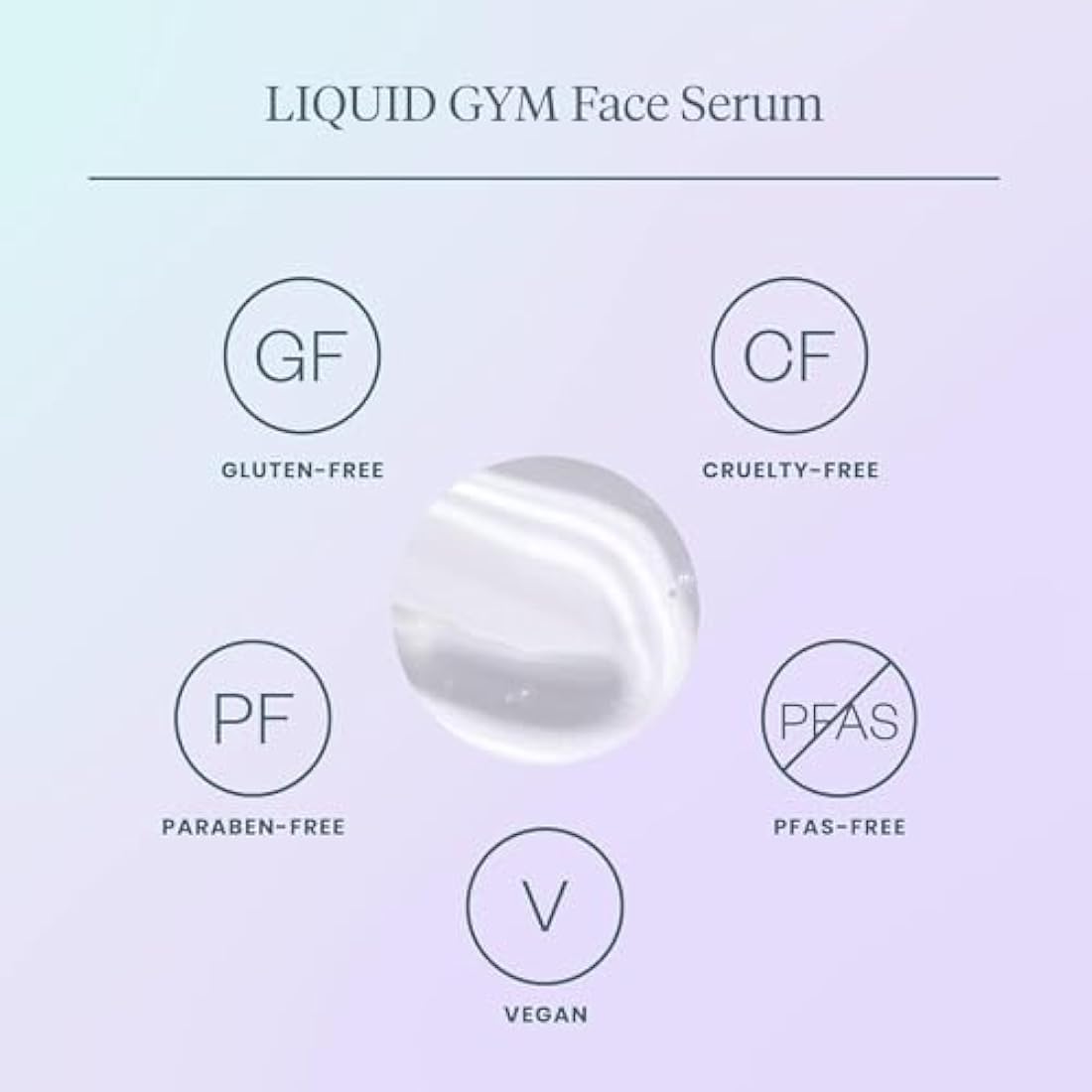 Wonderskin Liquid Gym Face Serum, Hyaluronic Acid Serum For Face, Hydrating, Glowing and Anti Aging Facial Skin Care Product