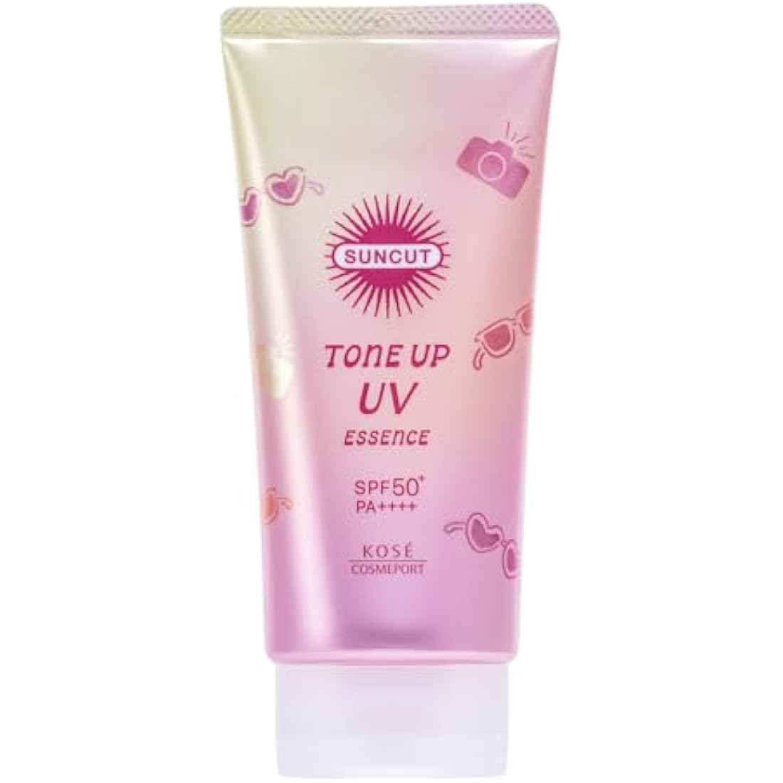 Kose SUNCUT Tone Up UV Essence Rose Pink 80g SPF50＋/PA＋＋＋＋