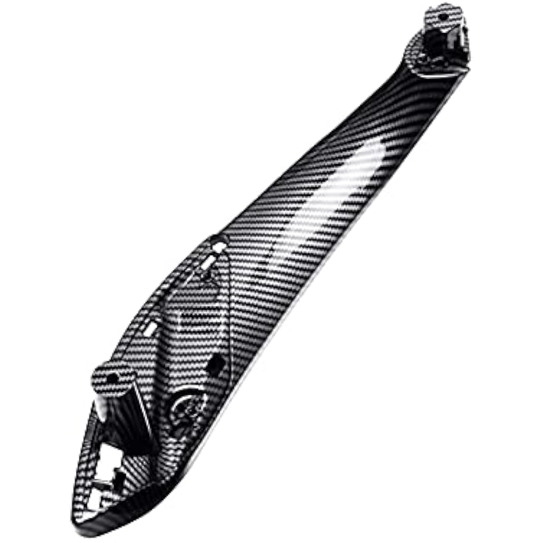 TZYSZDB Black F30 328i Car Door Handle for BMW F30 F31 F32 F33 F34 F36 F80 Inner Door Panel Handles (Front Left) (F30 Front Left, Carbon Fiber)