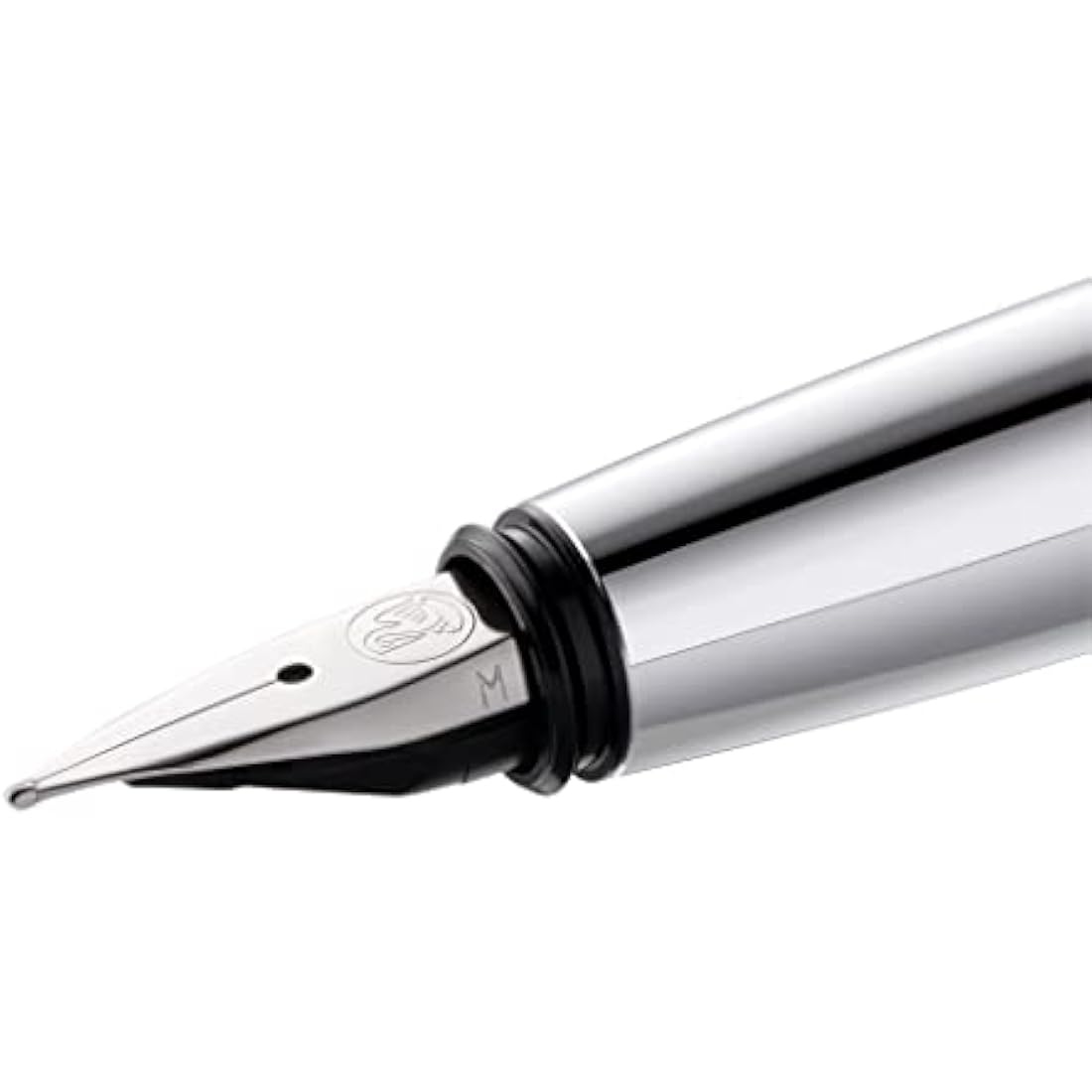 Pelikan 817226 Pura Fountain Pen Mocha M Nib 1 Piece Including Large Cartridge Gemstone Ink® Sapphire
