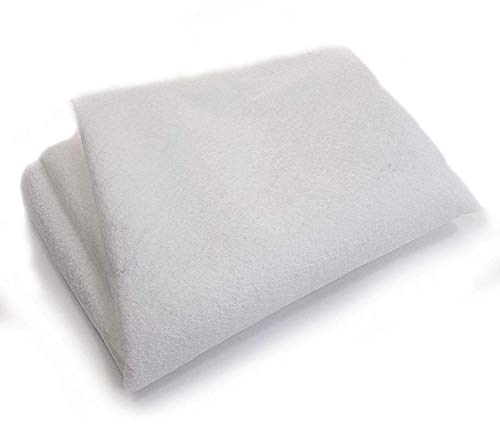 Spudulica 22.5m2 (2.25x10m) Soakaway Crate Membrane Folded Drainage Fleece Fabric Landscape Membrane Crate Wrap Garden Fleece Artificial Grass Layer