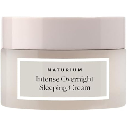 Naturium Intense Overnight Sleeping Cream, Hydrating Face Moisturiser | 1.7 OZ / 50 G