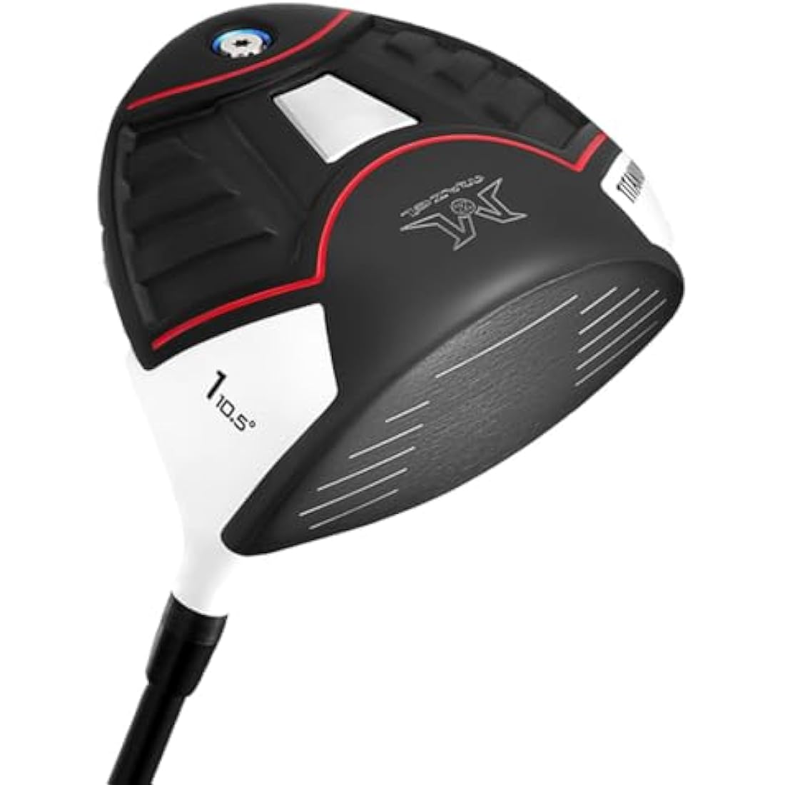 MAZEL Titanium Golf Driver for Men Graphite Shaft 45 Inch Flex Regular/Stiff, 460CC Driver Golf Clubs Right-Handed, Headcover Included