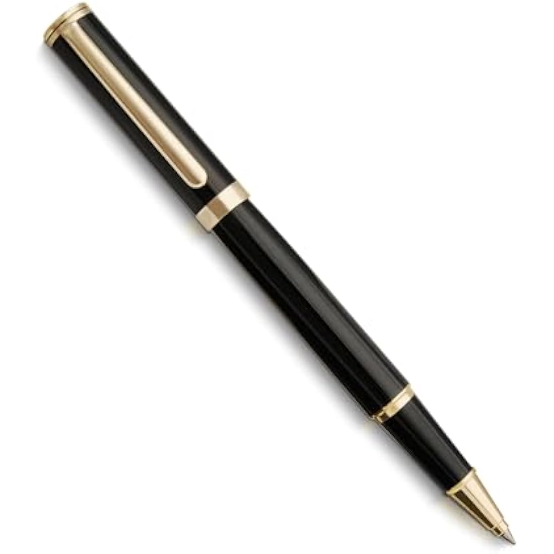 Luxury Rollerball Pen,24K Gold Trim,Noble and Elegant Designs,Schneider Ink Refill, Best Roller Ball Pen Gift Set for Men & Women, Professional, Executive Office, Nice Pens