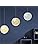 KRUIHAN 3D Print Led Moon Lamp Hang Ceiling Lamp Moon Light Night Light for Kids Room Restaurant Bed Room Living Room 20CM