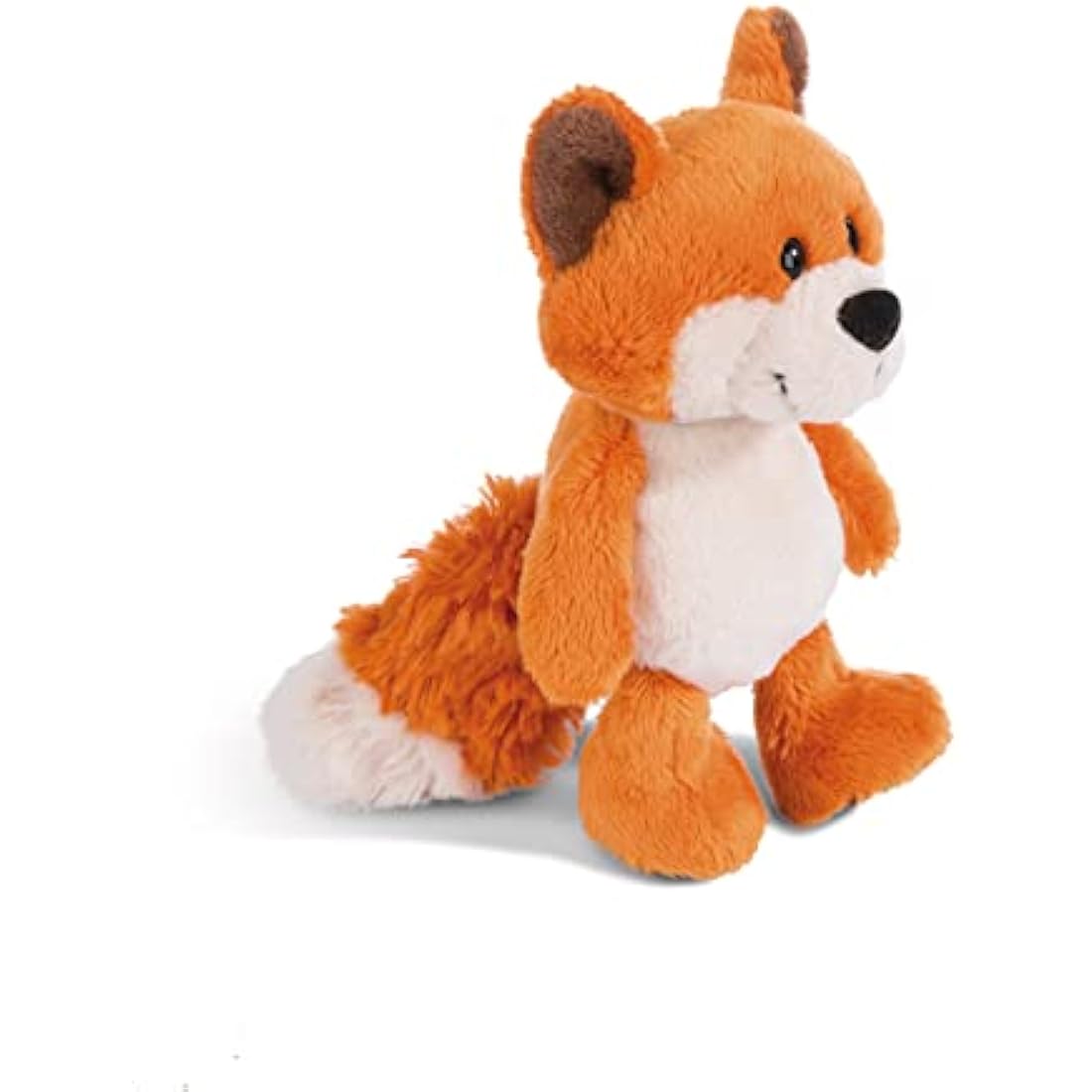 Nici 49145 Cuddly Fox Fridalie 15cm Orange Dangling-Sustainable Made Plush, Cute Soft Toy to Cuddle and Play with, for Children & Adults, Gift idea, 15 cm