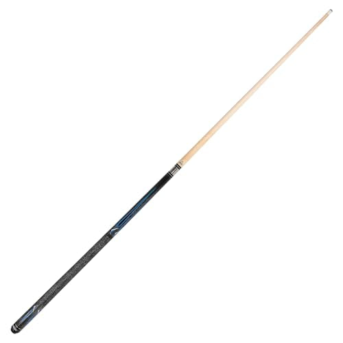 CUESOUL 58 Inch 19 Oz 1/2 Jointed Maple Billiard Pool Cue (CSTB002U)