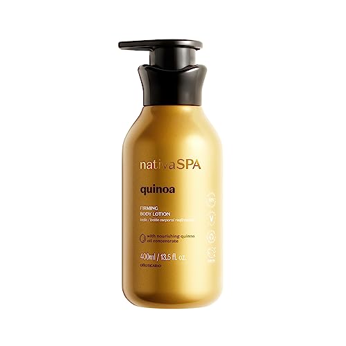 Reaffirmating Body Lotion Quinoa Nativa SPA 400ml oBoticário Loção Reafirmante Corporal Quinoa Nativa SPA 400ml