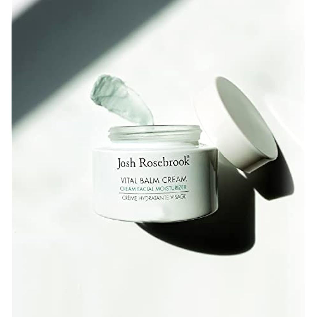 Josh Rosebrook Vital Balm Cream - High Performance Rich Facial Moisturizer, Protects Skin Barrier for All Skin Types Including Dehydrated and Mature. - 22mL - .75 Oz