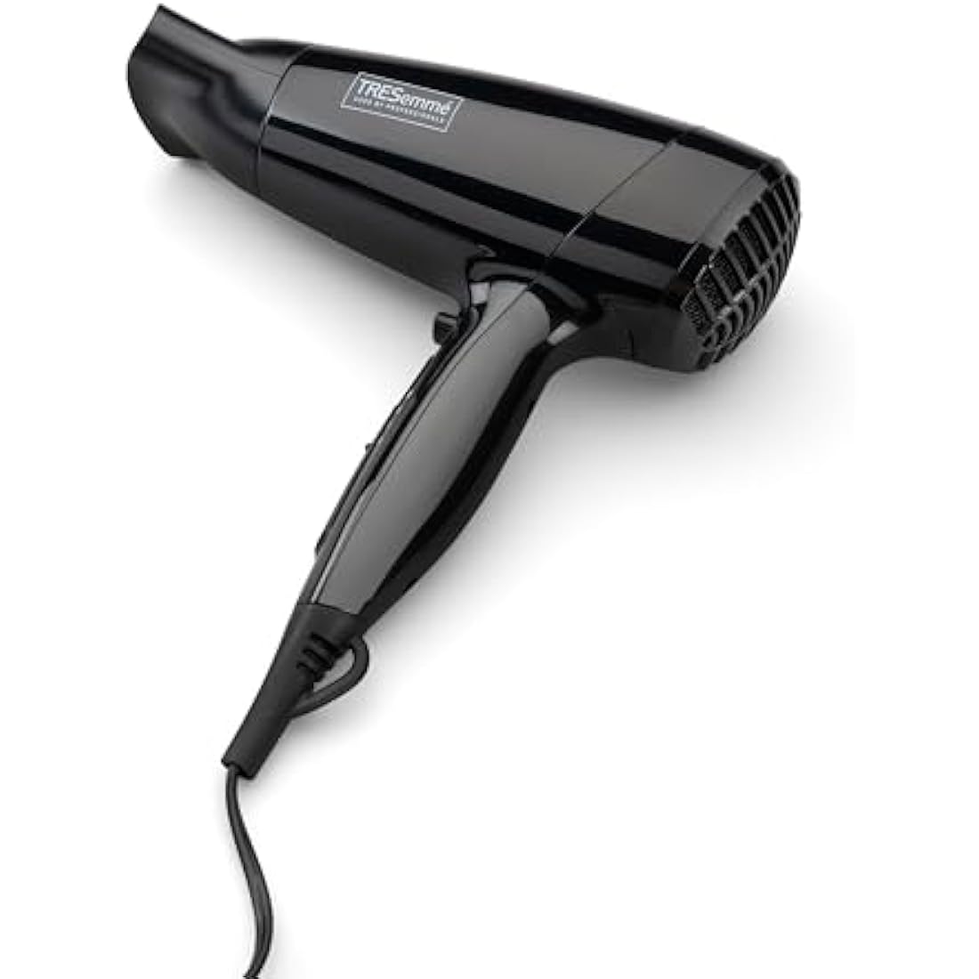 TRESemme Fast Dry 2000W Hair Dryer - Super Compact & Lightweight, Quick Drying, 3 Heat & 2 Speed Settings Plus Cool Shot, Black, 9142TU