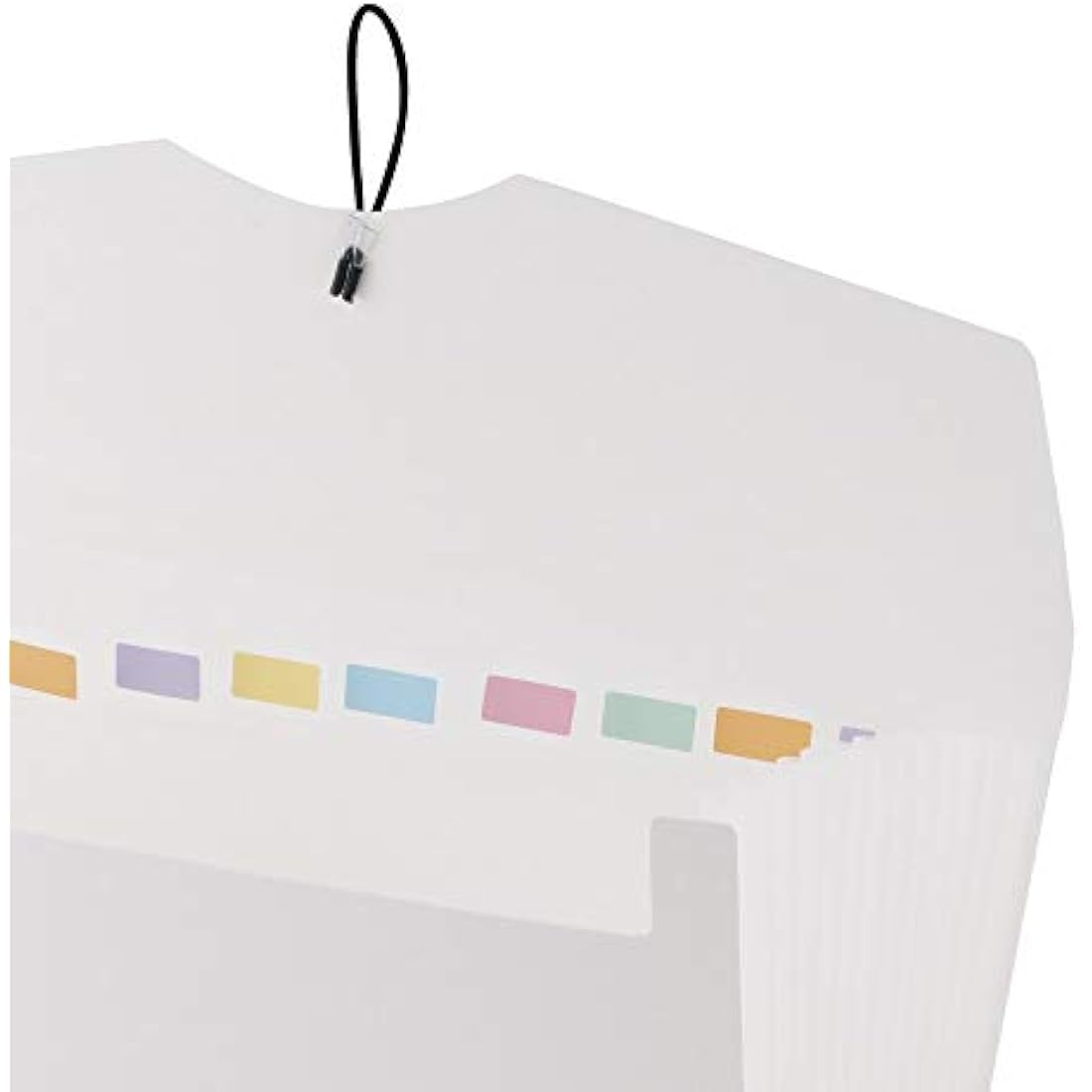 D.RECT 5580 Expandable Expanding File 12 Compartments A4 White