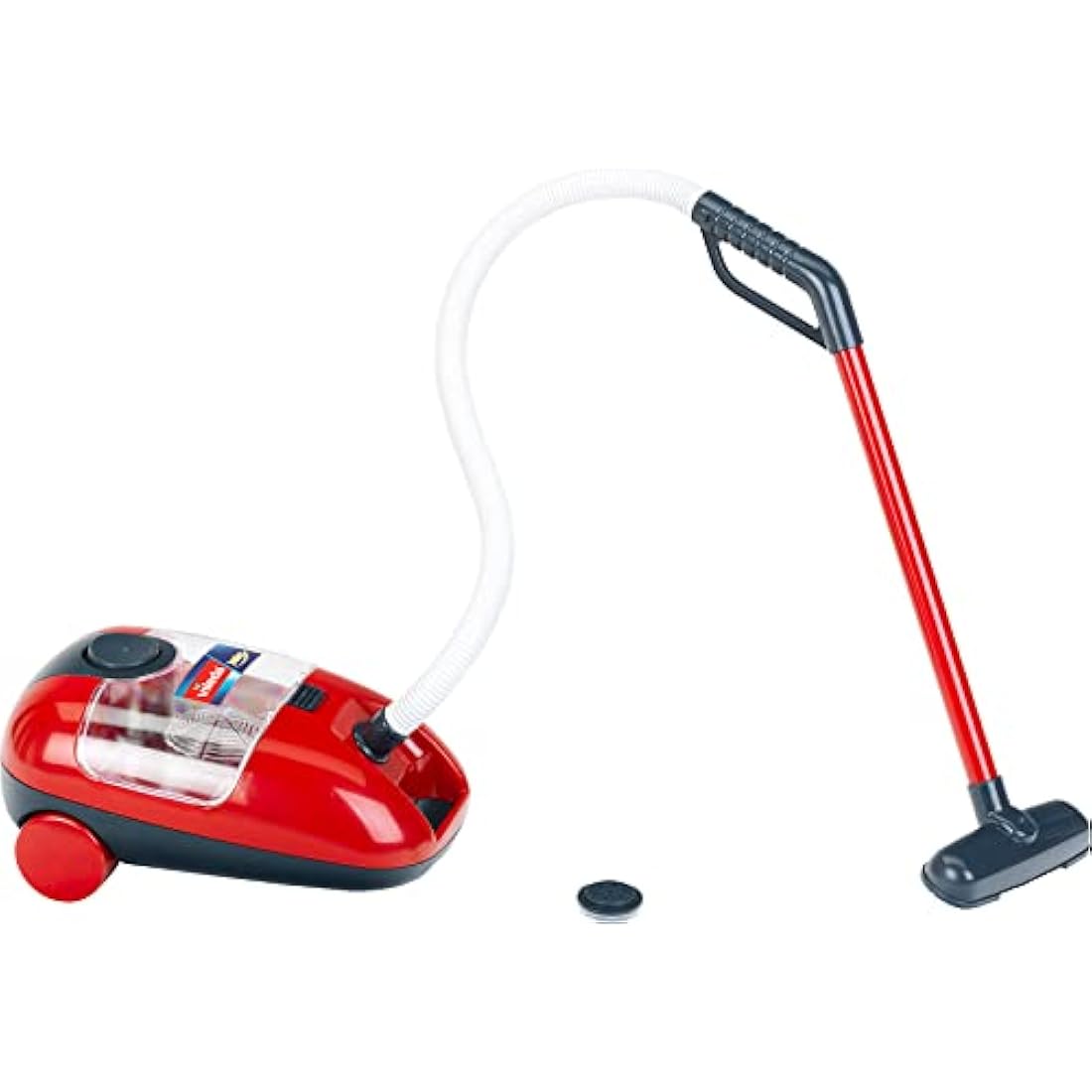 Theo Klein 6719 Vileda Vacuum Cleaner I Battery-Powered Children's Vacuum Cleaner with Sound and Suction Function I Dimensions: 17 cm x 29 cm x 15 cm I Toy for Children Aged 3 Years and up