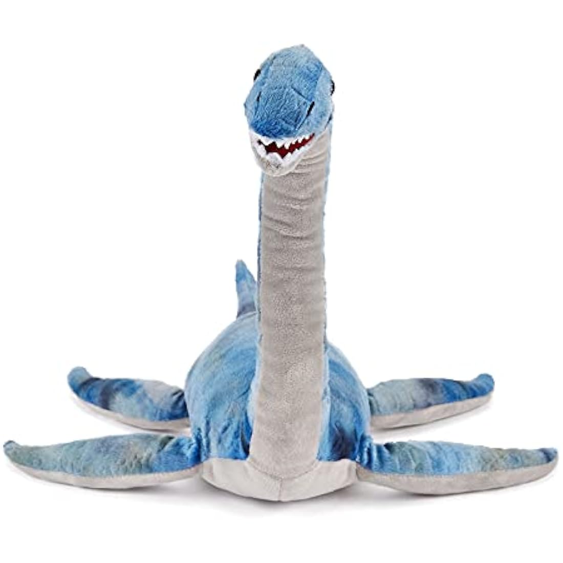 Zappi Co Plush Children's Stuffed Soft Cuddly Plush Toy-Part of Safari Animals Collection, Perfect for Kids (31cm Depth)(Plesiosaur Dinosaur)