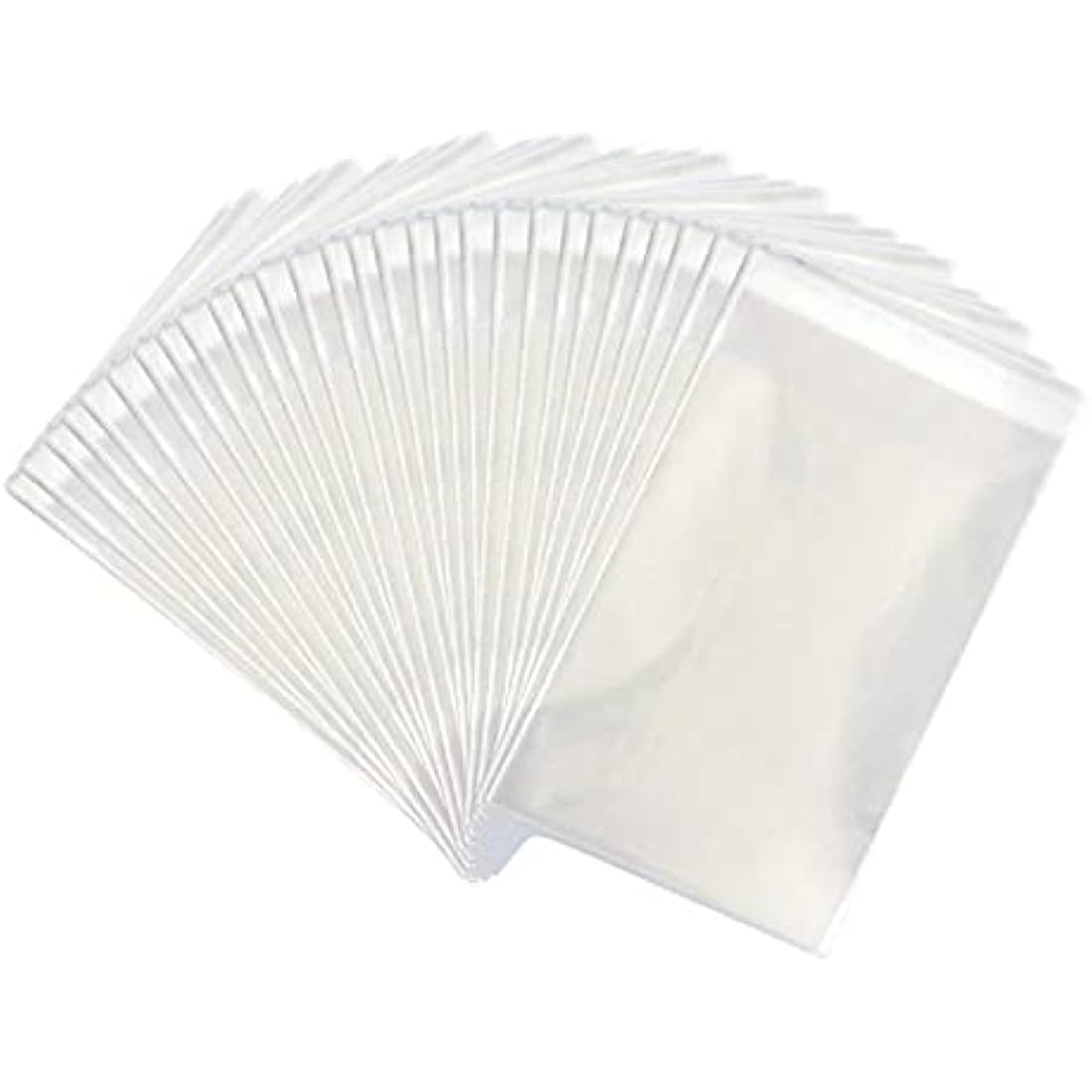 Sabco - 100 Clear Display Bags- Cello Bags OPP- Self Seal Cellophane For Presentation - Food Safe -10 Sizes - Ideal For FBA Cards Envelopes Pictures (10 x 14")