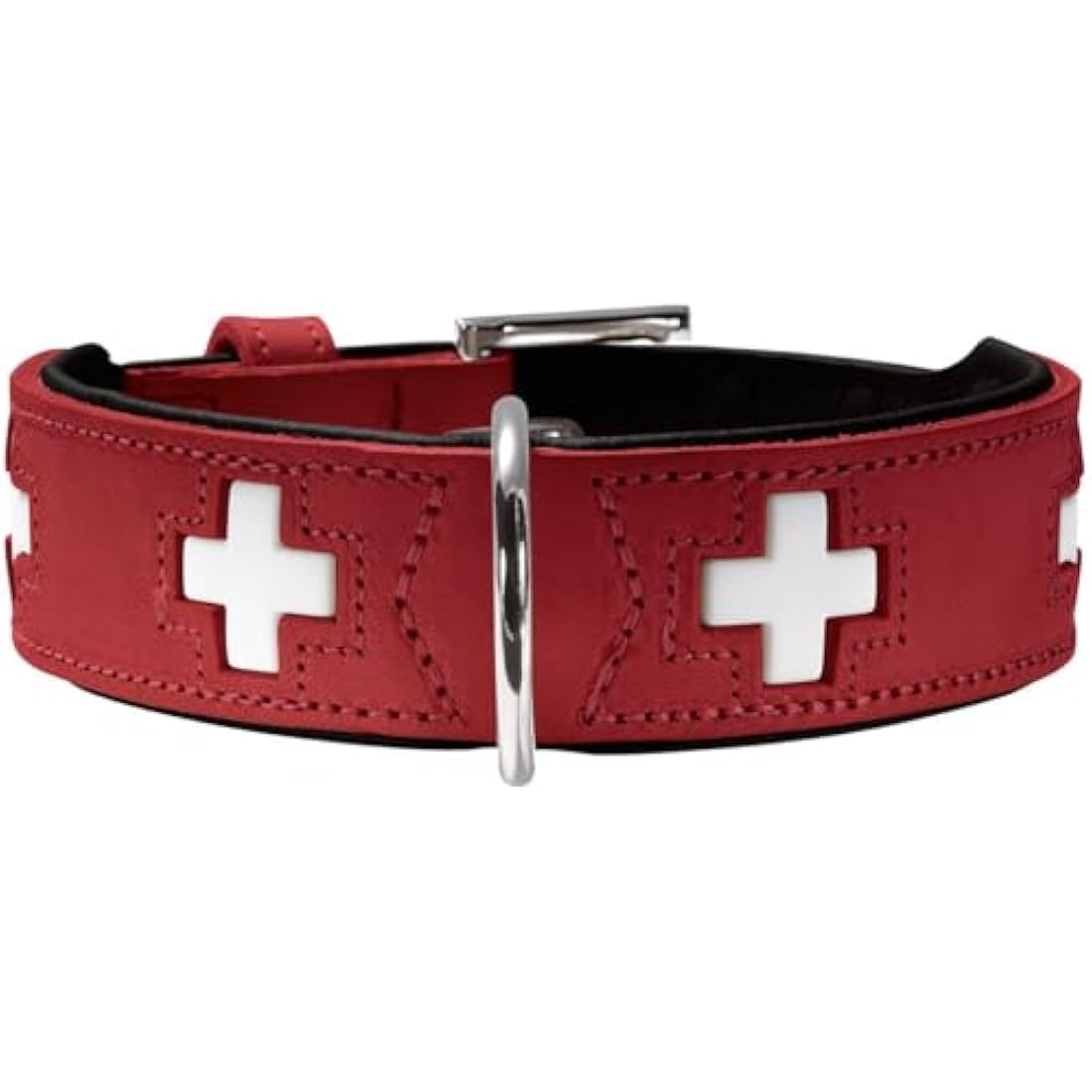 Hunter - Swiss 38-43.5Cm Necklace Red / Black