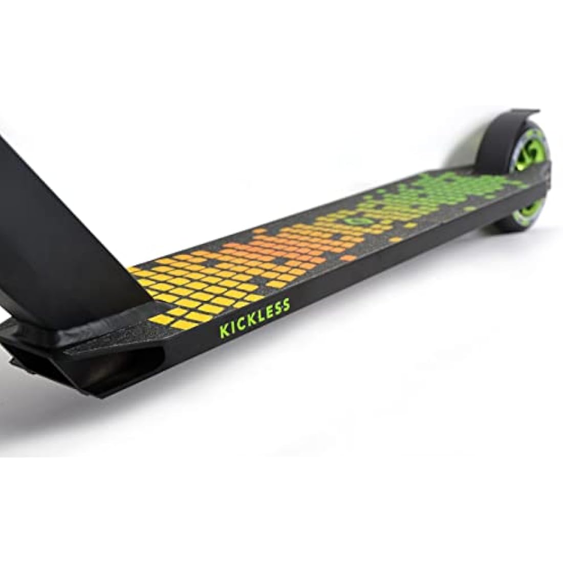 Schildkröt Stunt Scooter Kickless, toller Stuntscooter mit HIC-Compression und Alu-Felge, 100 mm PU Räder, für ambitionierte Stunts und Tricks