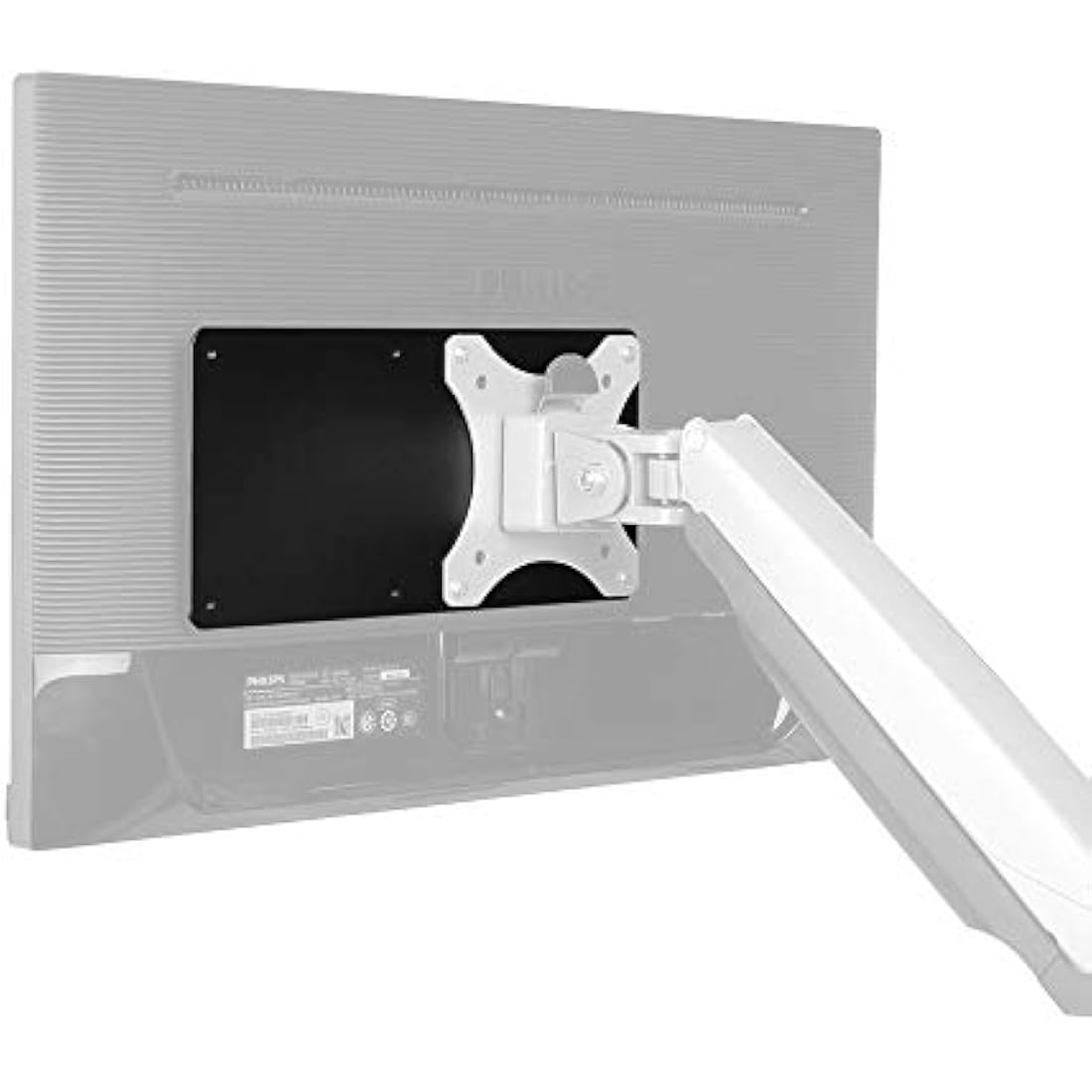 Newstar THINCLIENT-01 Thin Client Holder (attach between monitor and mount) - Black