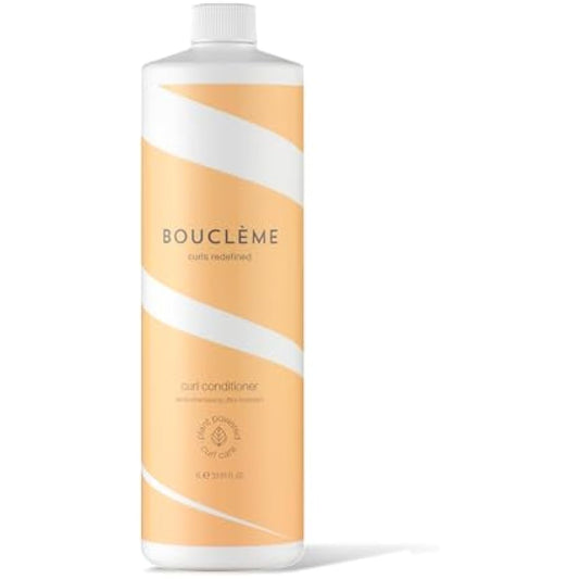 Bouclème - Curl Conditioner - Hydrating and Strengthening Hair Conditioner for Dry and Damaged Hair - 97% Naturally Derived Ingredients, 1 Litre (Pack of 1)