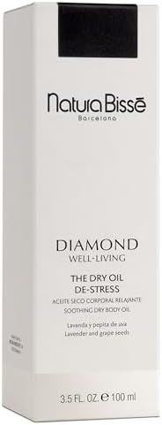 Natura Bissé Diamond Well-Living Dry Oil De-Stress, Soothing Dry Body Oil, Relaxes, Hydrates & Smooths, 3.5 Oz