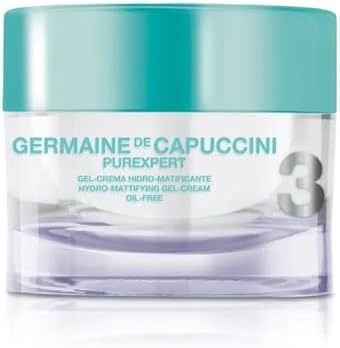 Germaine de Capuccini - Purexpert I Hydro-Mattifying Gel-Cream - Oily Skin - Smooths pores - Natural protection and regulates sebum - Ideal for young people - Oil-free mattifying - 50 ml