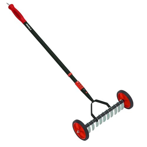 Darlac Lawn Scarifier ? For Lawn Care & Maintenance ? Made From Strong Powder-Coated Steel ? Telescopic Handle Adjusts to Suit Height ? Extends 97cm