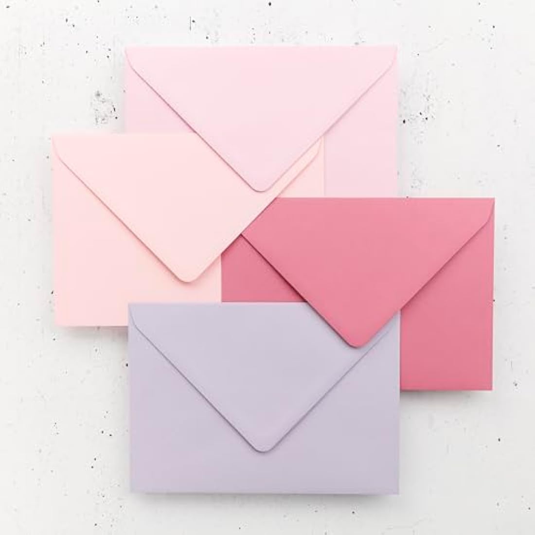 Clairefontaine - Ref 555652C - Pollen Envelopes (Pack of 20) - C5 Sized, 120gsm Paper, Gummed Seal, Inkjet & Laser Printer Compatible, Acid Free - Hydrangea Pink