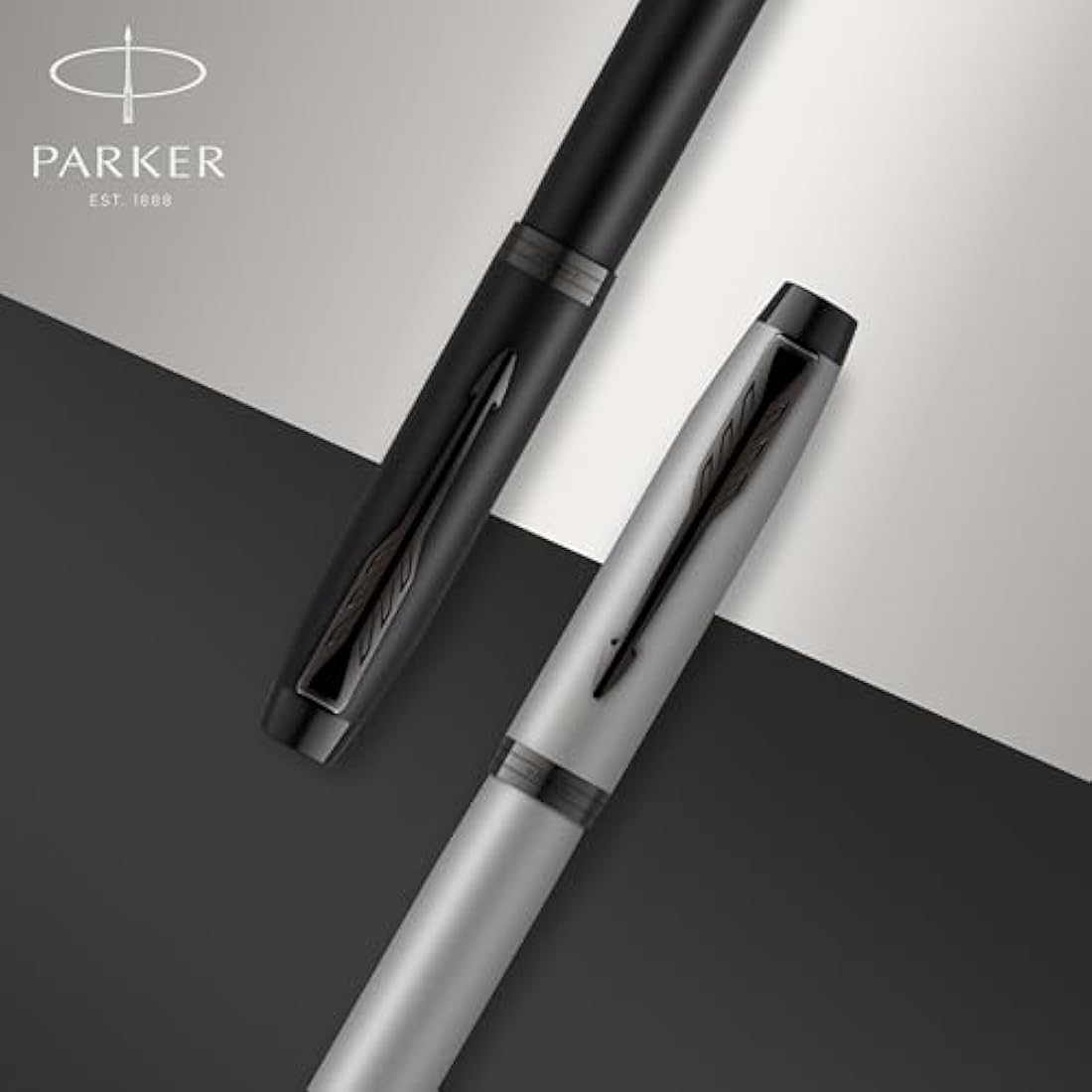 Parker IM Fountain Pen | Matte Blue | Medium Nib with Blue Ink Refill | Gift Box