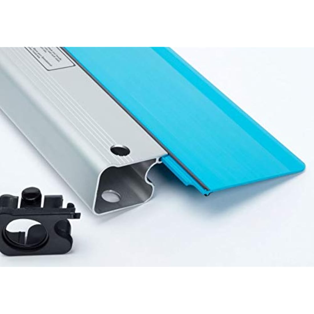 OX Speedskim Plaster Skimming Finishing Rule - SF 450mm I Stainless Steel Flex Blade & Extruded Aluminium Handle